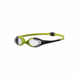 Arena Spider Jr, Unisexe, Taille unique, Noir, Jaune, Silicone, Transparent, Polycarbonate