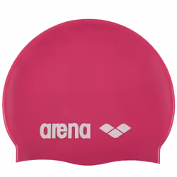 Arena Classic Silicone, Rose, Blanc, Casquette, Unisexe, Natation, One Size, Spéciale