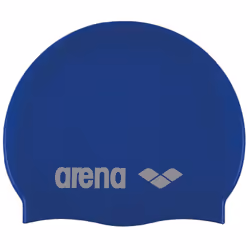 Arena Classic Silicone, Bleu, Blanc, Casquette, Unisexe, Natation, One Size, Spéciale