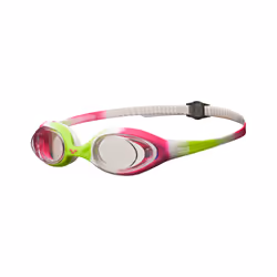 Arena Spider Jr, Unisexe, Taille unique, Rose, Blanc, Jaune, Silicone, Transparent, Polycarbonate