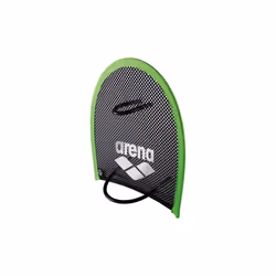 Arena Flex Paddles Noir, Vert Plaquettes de natation