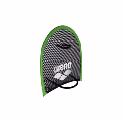 Arena Flex Paddles Noir, Vert Plaquettes de natation