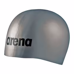 Bonnet de bain ARENA Moulded Pro II - Gris - Coupe compétition pour cheveux longs