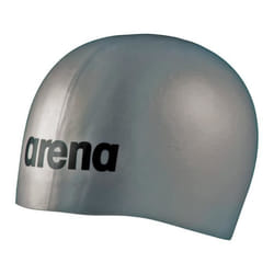 Bonnet de bain ARENA Moulded Pro II - Gris - Coupe compétition pour cheveux longs