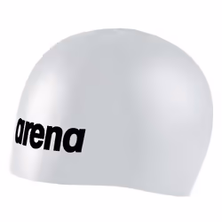 Bonnet de bain Arena Moulded Pro II - ARENA - Blanc - Coupe pour la compétition - Confortable