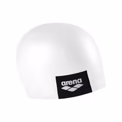 Bonnets de bain Arena Logo Moulded - Blanc - Adulte - Natation