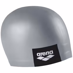 BONNET DE NATATION ADULTES LOGO MOULDED CAP GRIS