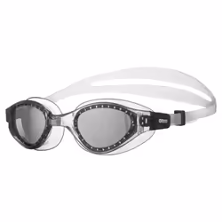 Arena Cruiser Evo, Unisexe, Taille unique, Transparent, Caoutchouc thermoplastique (TPR), Gris, Polycarbonate