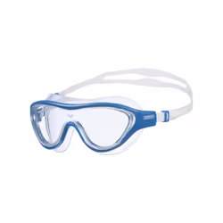 Arena 3468336363652, Unisexe, Bleu, Transparent, Polycarbonate, Silicone, Transparent, Polycarbonate, Blanc
