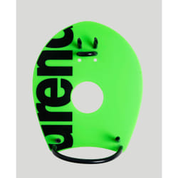 Arena Elite 2 Noir, Citron vert Plaquettes de natation
