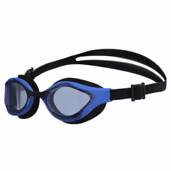 Arena Air-Bold Swipe, Unisexe, Taille unique, Noir, Bleu, Caoutchouc thermoplastique (TPR), Bleu, Polycarbonate