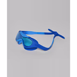 Arena Spider Kids Mask, Unisexe, Taille unique, Bleu, Silicone, Bleu clair, Polycarbonate