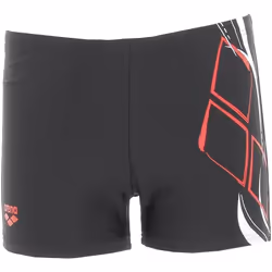 Boxer de bain Noir Garçon Arena Swim Short Logo