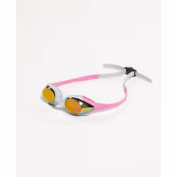 Arena Spider Junior, Unisexe, Taille unique, Gris, Rose, Silicone, Rose, Polycarbonate