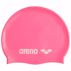 Arena Classic Silicone Cap, Rose, Casquette, Unisexe, Adulte, Chaussure de course, Natation, Silicone