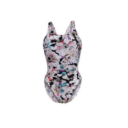 Maillot de bain 1 pièce femme Arena Zinnia - Violet - Résistant au chlore - Natation fréquente