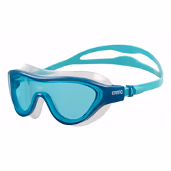Arena The One Mask, Unisexe, Taille unique, Bleu, Transparent, Polycarbonate, Transparent, Polycarbonate