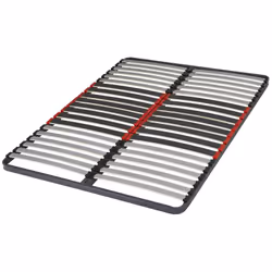 Ebac Literie - Sommier à lattes 140x190 C34 - 40 lattes bois - Fabrication française
