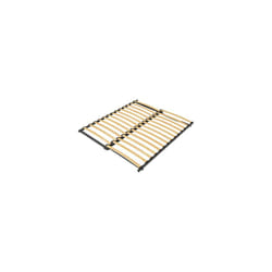 Ebac Literie - Sommier à lattes de 90 à 160x200 Extensible - 27 lattes bois - Fabrication française
