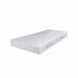 Matelas 140x190 cm Ryad ressorts - EBAC - Hypoallergénique - Ferme - Ressorts biconiques