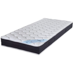 Ebac Literie - Matelas 80x190 Rubis - Ressorts - Hauteur 21 cm - Soutien très ferme