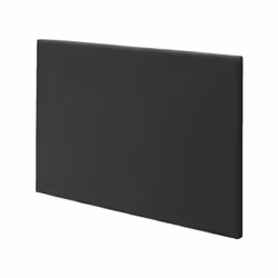 Ebac Déco, Tête de lit, Tissu, Bois, Anthracite, 1600 mm, 1050 mm