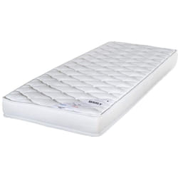 Matelas 80x190 Marly - Mousse - Hauteur 15 cm - 3 zones - Soutien ferme