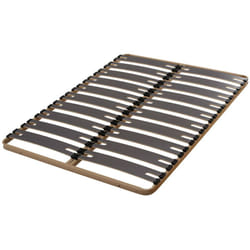 Ebac Literie - Sommier à lattes 140x190 C310 - 20 lattes bois - Fabrication française