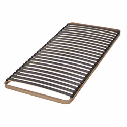 EBAC literie 224 ultralattes, Simple standard, Métal, Contre-plaqué, 8 mm, France, 700 mm