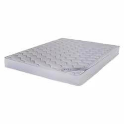 EBAC literie Montana, Blanc, Coton, Polyester, Laine, 30 kg/m³, France, 180 mm, 1600 mm