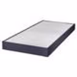 Sommier tapissier Omega Volcan 90x200 Lattes bois - H.15 cm - Made in France