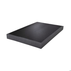 Sommier à lattes 140x190 cm 2x9 lattes larges anthracite - SAHARI