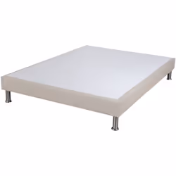 Gardez un dos droit ou atténuer vos douleurs lombaires avec ce sommier tapissier avec renfort lombaire lin de DREAMO . Non se ...