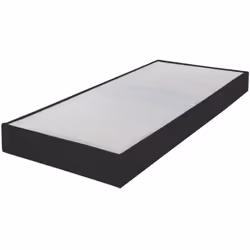 INFO SOMMIER TAPISSIER 80X200 OMEGA ANTHRACITE 18 LATTES Nom : Sommier tapissier 80x200 Omega anthracite 18 lattes Compositio ...