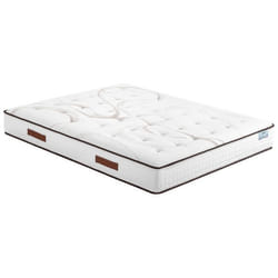 Matelas 160x200 - Repere - Ressorts ensachés - Hauteur 26 cm - Soutien ferme - Mousse à mémoire de forme