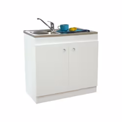 Description générale Le meuble sous-évier Décliq est une solution pratique et fonctionnelle pour votre cuisine. Entièrement a ...