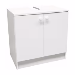 Meuble sous lavabo Couleur : blanc Dimension : 60 x 62 x 42 cm Vendu par 1r