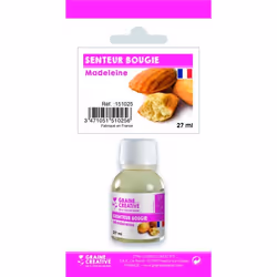 Bougie Parfumée - Graine Creative - Madeleine - 27ml - Personnalisable - Pour Adultes
