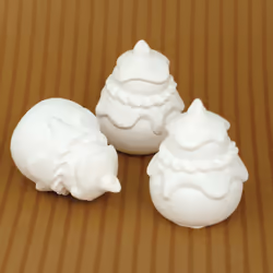 GRAINE CREATIVE 1 Plâtre Gourmandise: Religieuse, Plâtre, Blanc, 1 pièce(s)