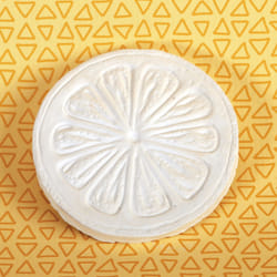 GRAINE CREATIVE 1 Plâtre Rondelle: Agrume