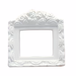 GRAINE CREATIVE Mini Cadre Rectangle Anges, Blanc, 1 pièce(s)