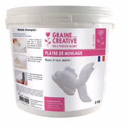 Plâtre de moulage 5 kg