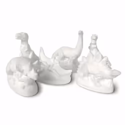 GRAINE CREATIVE Lot 6 Moules Platre Dino, Blanc, 1 pièce(s), 8 an(s), Garçon/Fille, Allemagne, Enfant