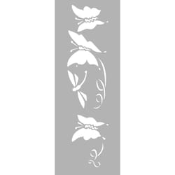 GRAINE CREATIVE Pochoir Decor 15*40 Papillons