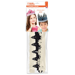 GRAINE CREATIVE Lot De 6 Couronnes Papier Cartonné À Décorer