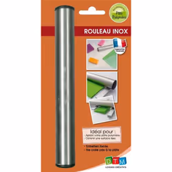 GRAINE CREATIVE Rouleau Fimo Inox, 8 an(s), Acier inoxydable, Acier inoxydable, 1 pièce(s)