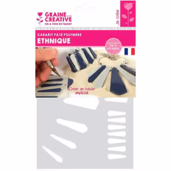GRAINE CREATIVE Gabarits Ethnique, 14 an(s)