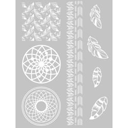 GRAINE CREATIVE Pochoir Pate Polymere Attrape-Reve