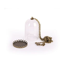 GRAINE CREATIVE Chaine Cloche Verre