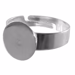 GRAINE CREATIVE Bague Plateau Argentée, 14 an(s), Métal, Argent, 1 pièce(s)